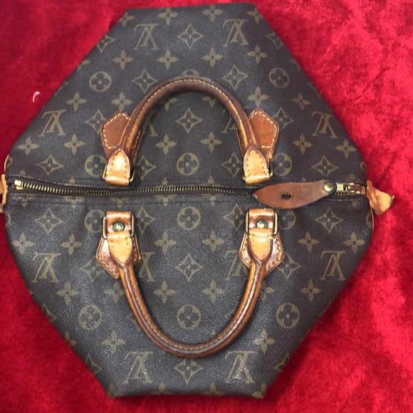 Louis Vuitton speedy 30 tote bag AUTHENTIC - Picture 7 of 16